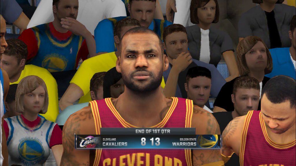 LeBron James looks good on our iPhone screen