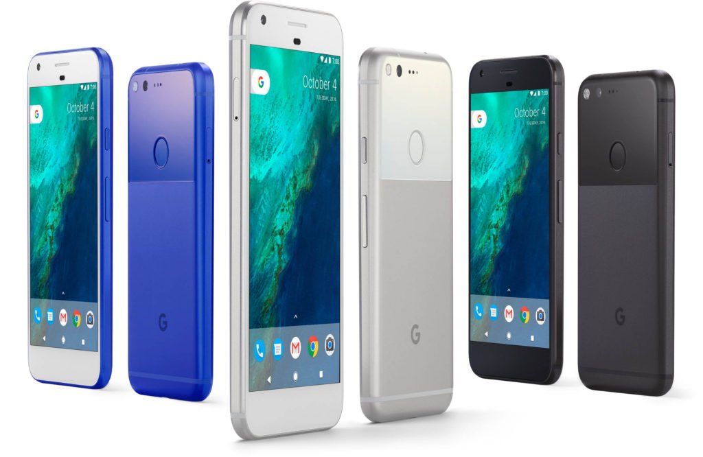 Google Pixel and Pixel XL phones