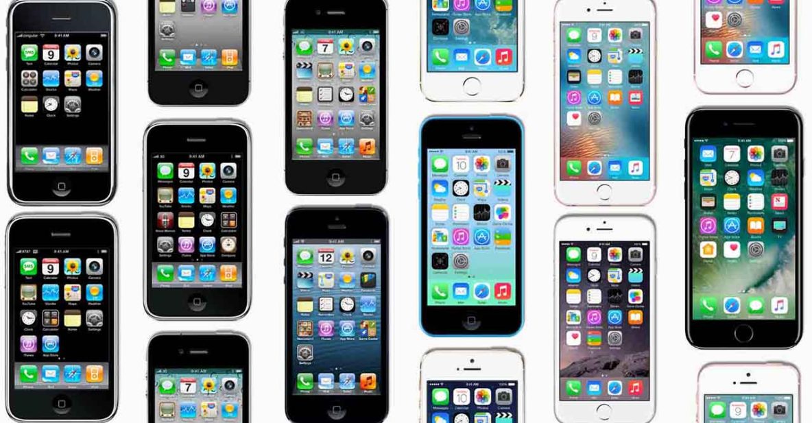 Apple iPhone in 10 years. Happy anniversary.