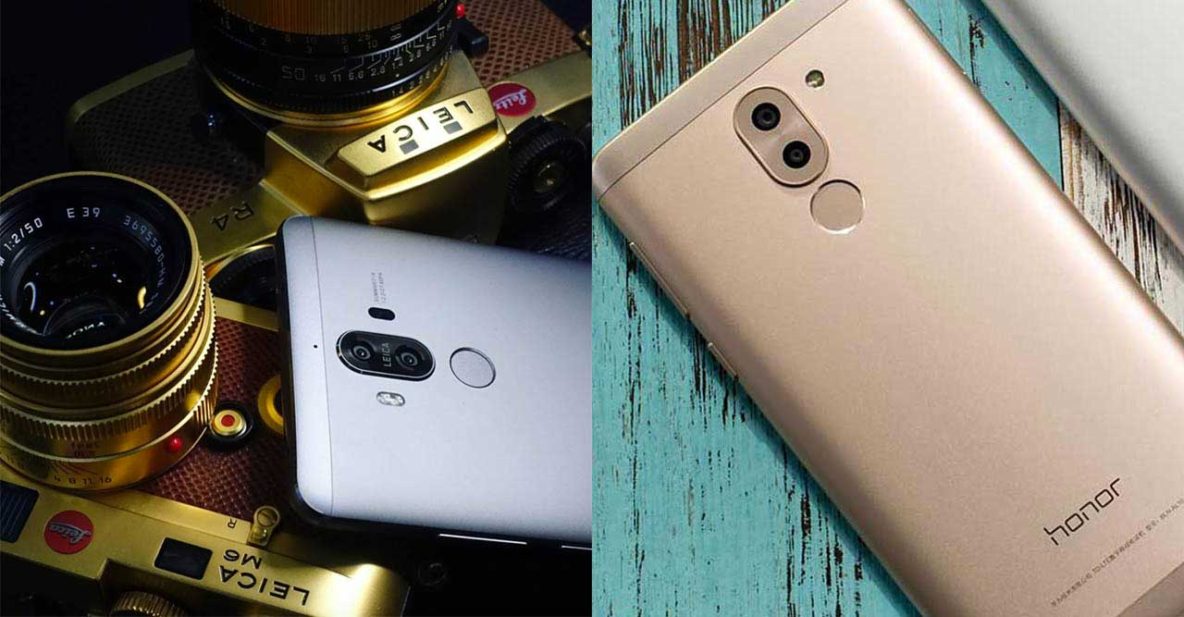 Huawei Mate 9 by Kristian Dowling and Honor 6x or Huawei GR5 2017