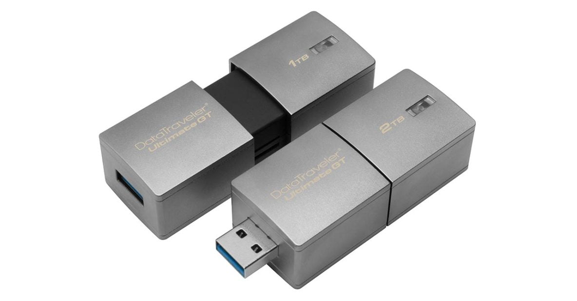 Kingston 2TB Flash Drive, highest-capacity USB flash drive