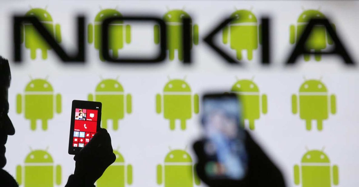 Nokai Android phones by Reuters via IBTimes