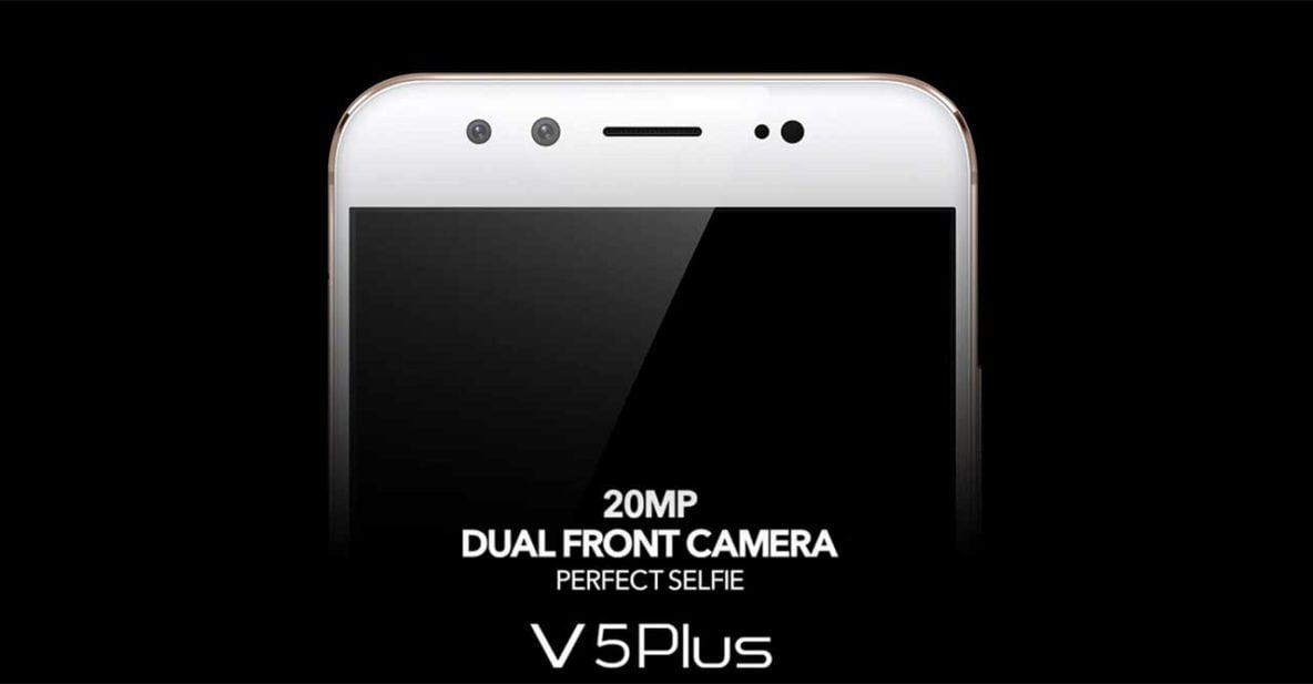 Vivo V5 Plus with dual front cameras' teaser