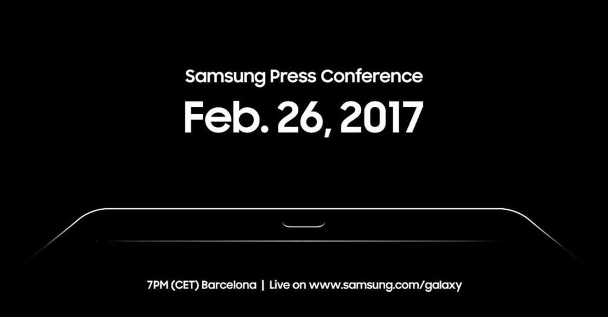 Samsung Galaxy Launch Event Invite to MWC 2017