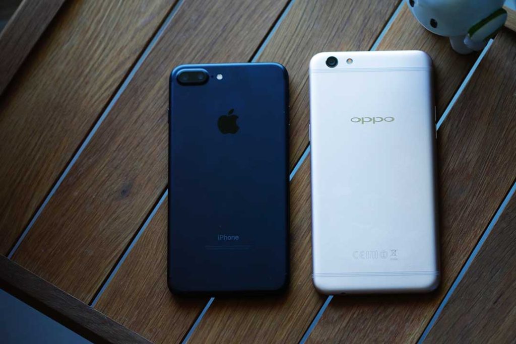 OPPO F3 Plus vs Apple iPhone 7 Plus_Philippines