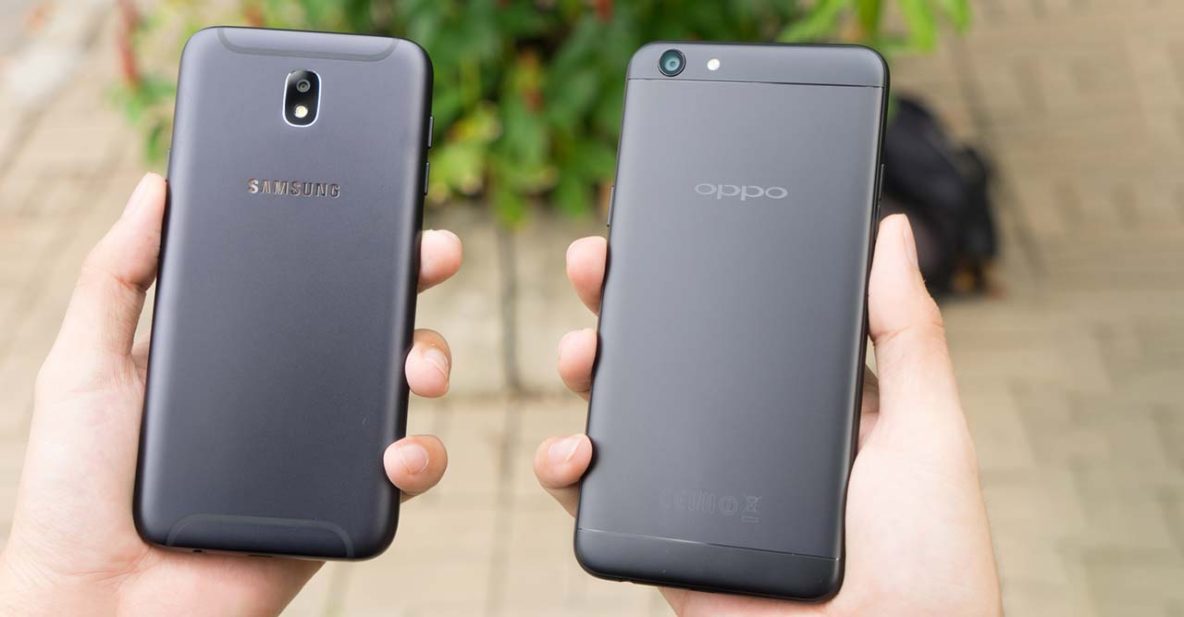 Samsung Galaxy J7 Pro vs OPPO F3 by FPTShop_Revu Philippines