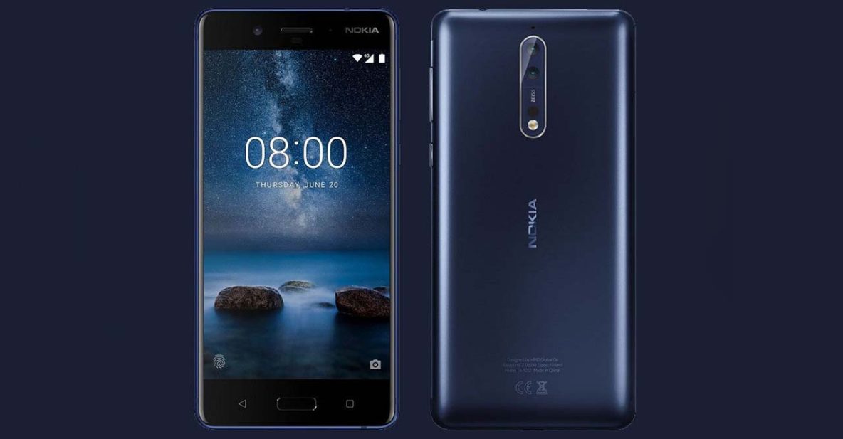 Nokia 8 blue variant on Revu Philippines