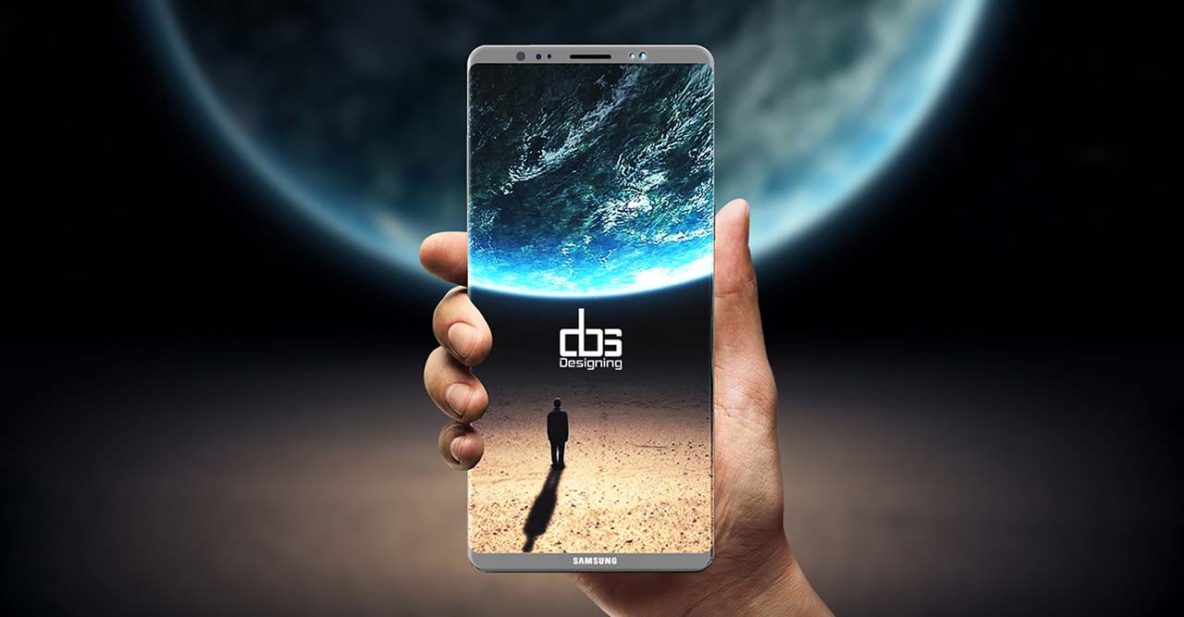 Samsung Galaxy Note 8 concept on Revu Philippines via Behance