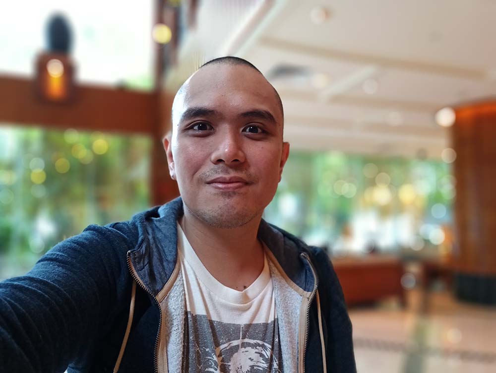 Meizu Pro 7 sample bokeh selfie on Revu Philippines