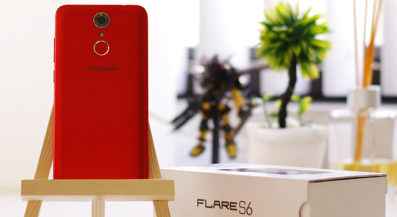 This red Cherry Mobile Flare S6 is a show of strength revü