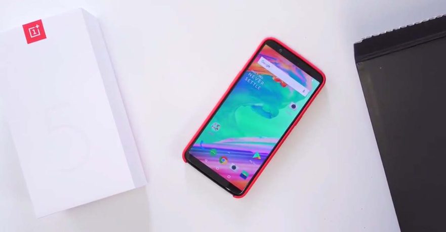 OnePlus 5T unboxing by Karl Conrad
