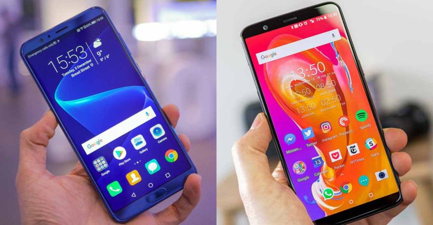 Honor View 10 vs OnePlus 5T price and specs on Revu Philippines