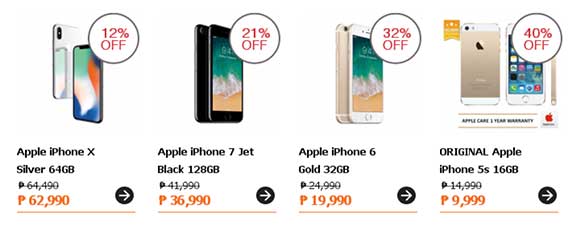 Apple iPhones on sale on Lazada Philippines by Revu