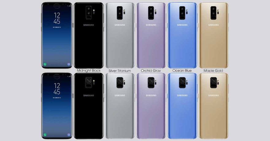 Samsung Galaxy S9 and S9 Plus images and color variants on Revu Philippines