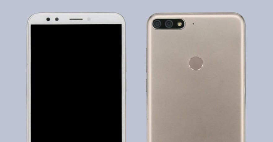 Huawei Nova 2 Lite front and back.