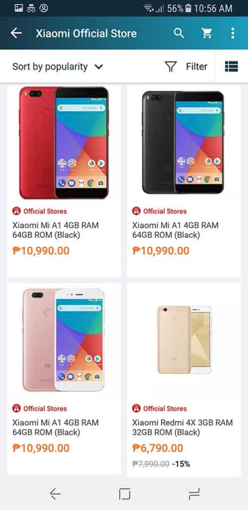 Official Xiaomi online store on Lazada Philippines by Revu