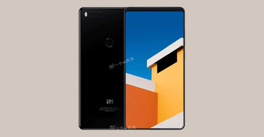 Xiaomi Mi 7 leaked render on Revu Philippines