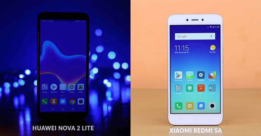 Huawei Nova 2 Lite Xiaomi Redmi 5A price-guessing contest on Revu Philippines