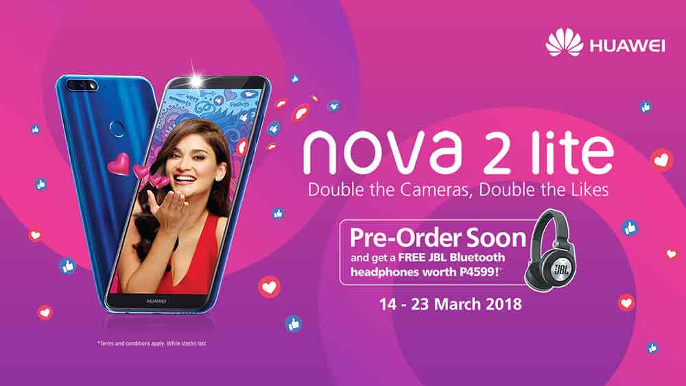 Huawei Nova 2 Lite preorder freebies on Revu Philippines