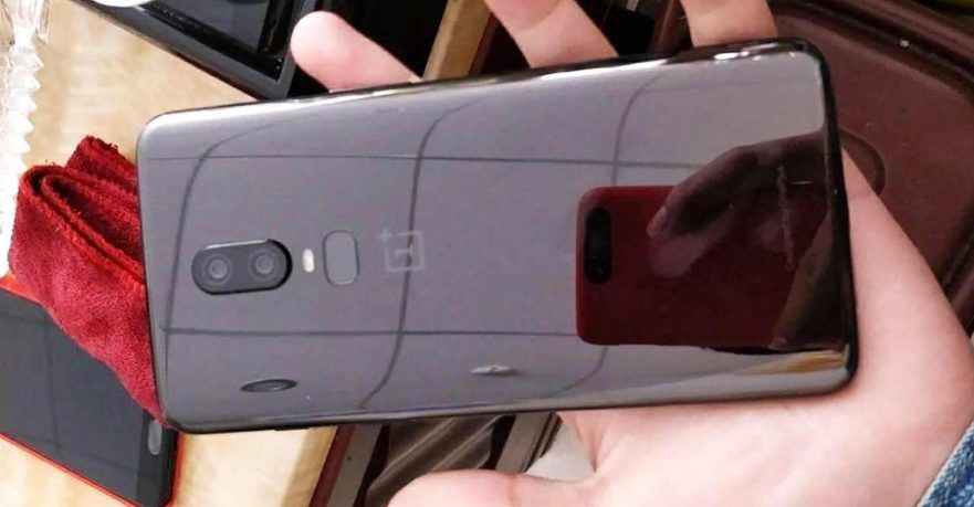 OnePlus 6 design image leak on Revu Philippines