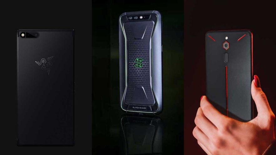 Razer Phone vs Xiaomi Black Shark vs ZTE Nubia Red Magic Phone specs and price comparison on Revu Philippines