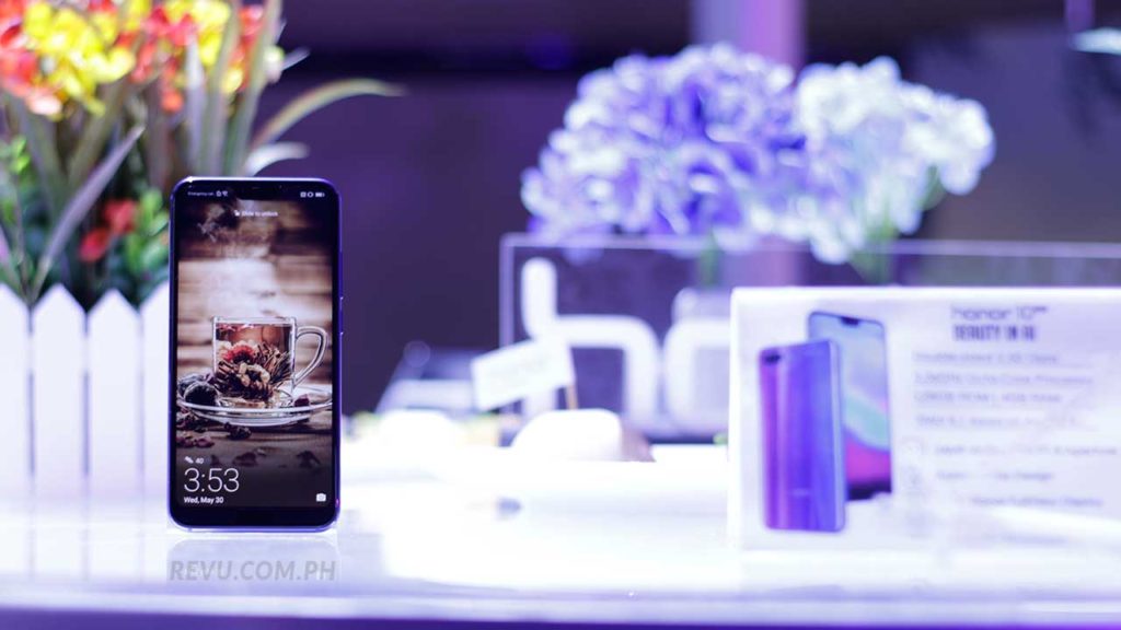 Huawei Honor 10 price and specs on Revu Philippines