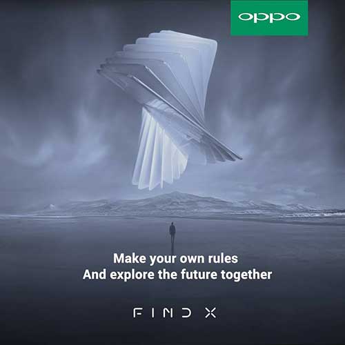 OPPO Find X teaser of dual rear cameras on Revu Philippines