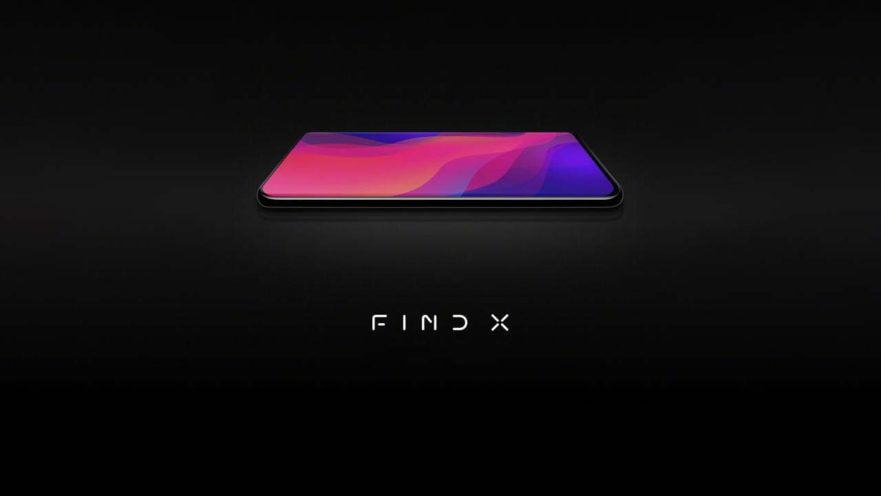 OPPO Find X teaser of full screen on Revu Philippines