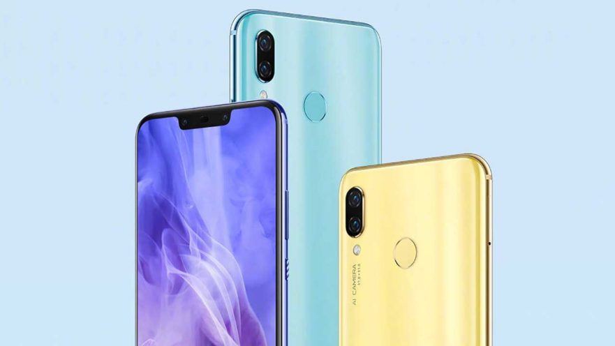 Huawei Nova 3 official poster shows front and back design on Revu Philippines
