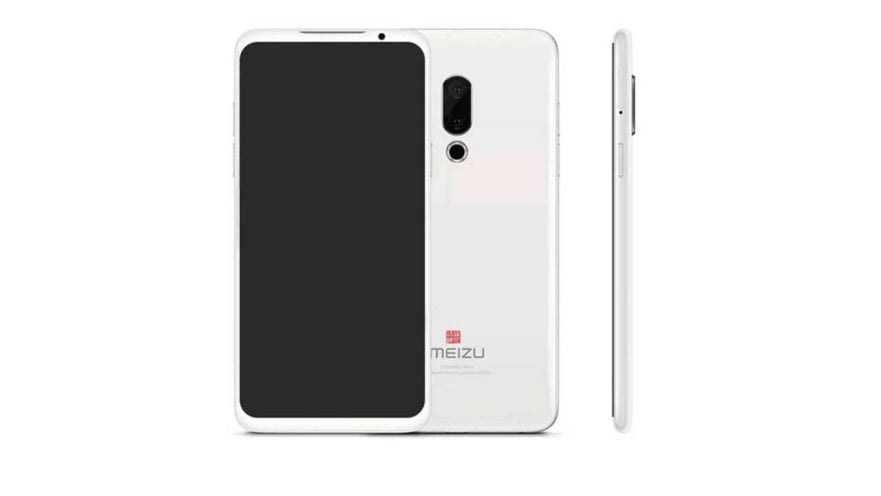 Meizu 16 Plus front and back design leak on Revu Philippines