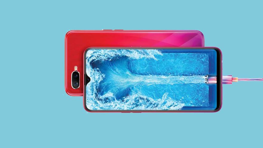 OPPO F9 Pro design teaser on Revu Philippines