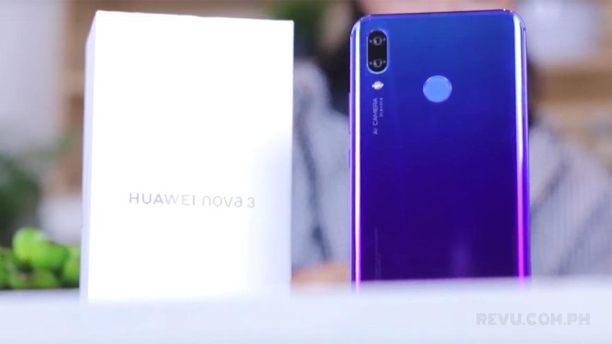 Huawei Nova 3 unboxing with Discover MNL on Revu Philippines