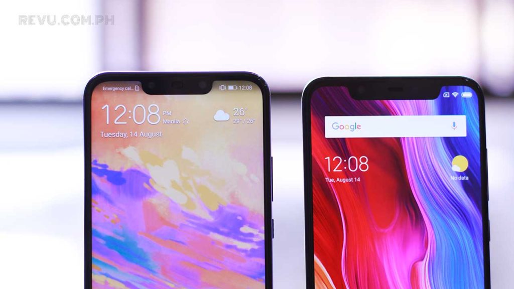 Huawei Nova 3 vs Xiaomi Mi 8: Hardware, design, specs, camera, gaming comparison on Revu Philippines