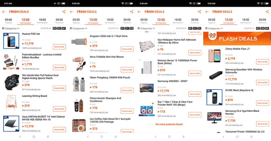 Shopee 9.9 Super Shopping Day flash sale gadgets on Revu Philippines