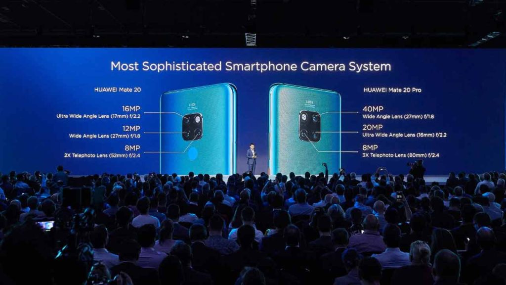 Huawei Mate 20 and Mate 20 Pro cameras specs on Revu Philippines