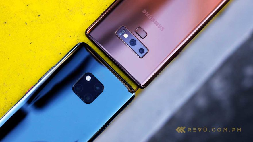 Huawei Mate 20 Pro vs Samsung Galaxy Note 9: Comparison review on Revu Philippines