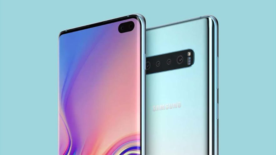 Samsung Galaxy S10 Plus image and video 360-degree render
