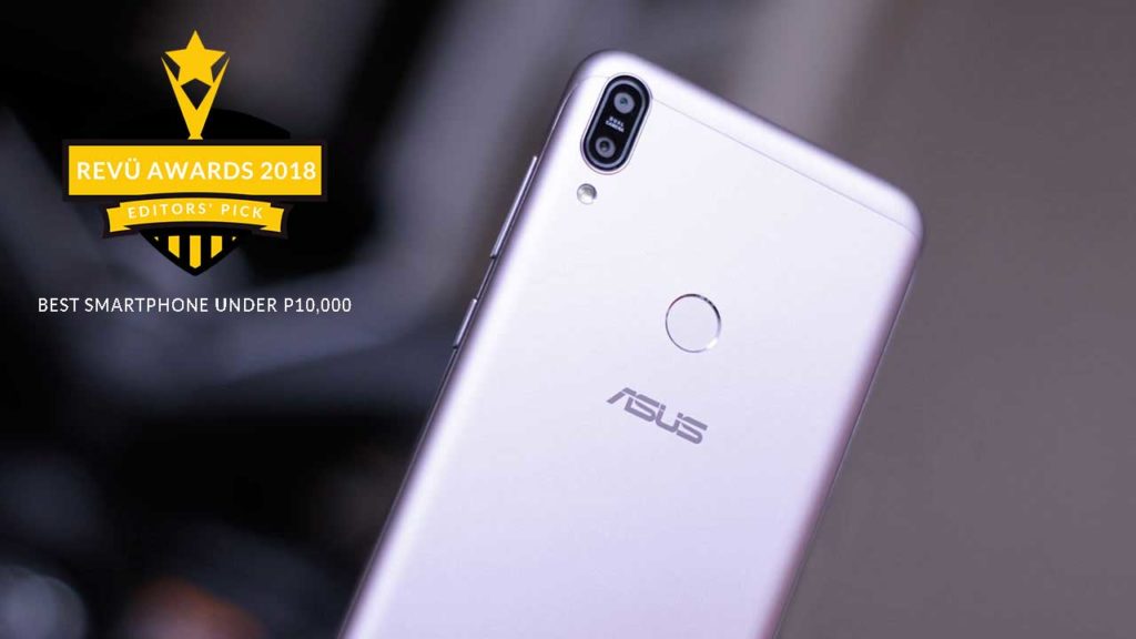 ASUS ZenFone Max Pro M1 is best phone under P10,000 at Revü Awards 2018, Editors' Pick category