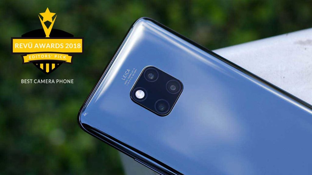 Huawei Mate 20 Pro is best camera phone of the year at Revü Awards 2018, Editors' Pick category