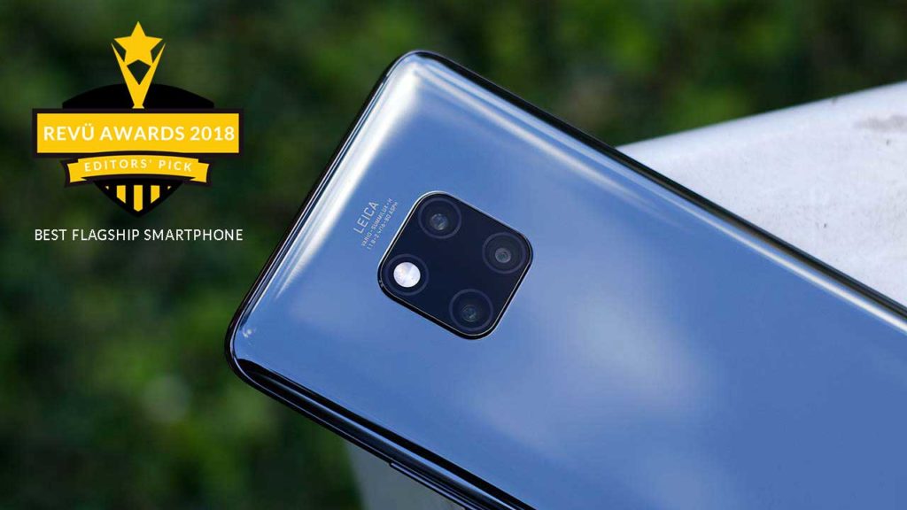 Huawei Mate 20 Pro is best flagship smartphone of the year at Revü Awards 2018, Editors' Pick category