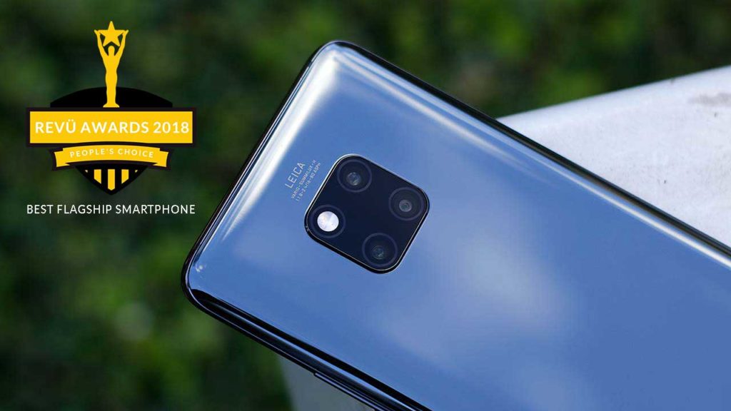 Huawei Mate 20 Pro is best flagship smartphone of the year at Revü Awards 2018, People's Choice category