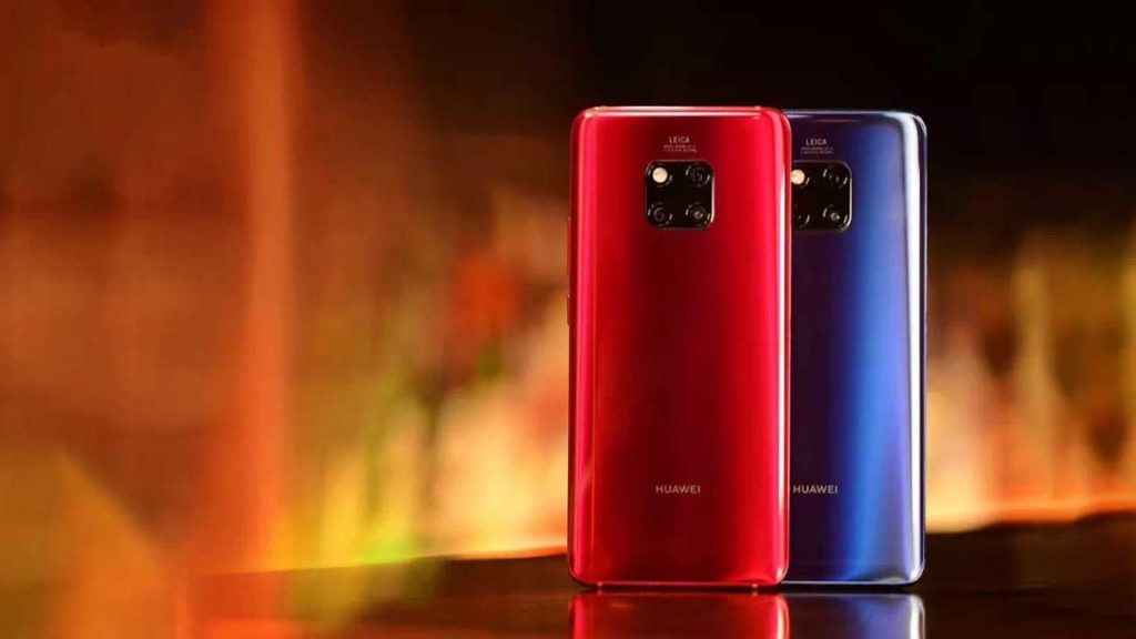 Huawei Mate 20 Pro new red and blue colors on Revu Philippines