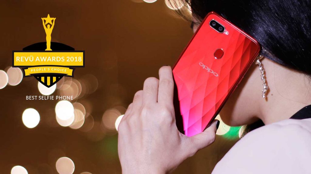 OPPO F9 is best selfie phone of the year at Revü Awards 2018, People's Choice category