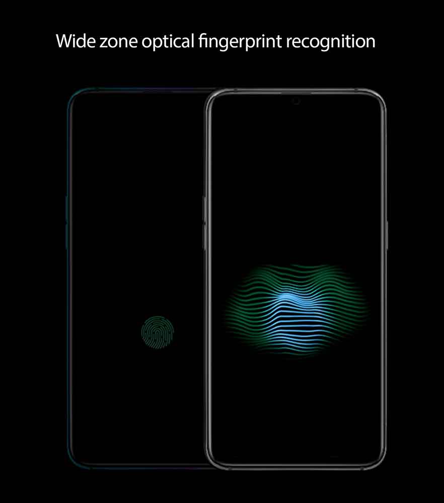 OPPO wide zone optical fingerprint recognition on Revu Philippines