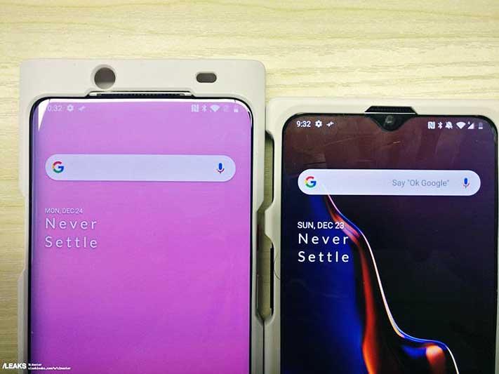 OnePlus 7 vs OnePlus 6T comparison in leaked design via Revu Philippines