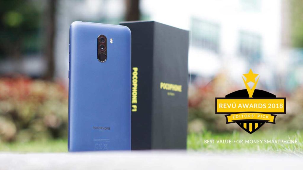 Xiaomi Pocophone F1 is best value-for-money phone of the year at Revü Awards 2018, Editors' Pick category