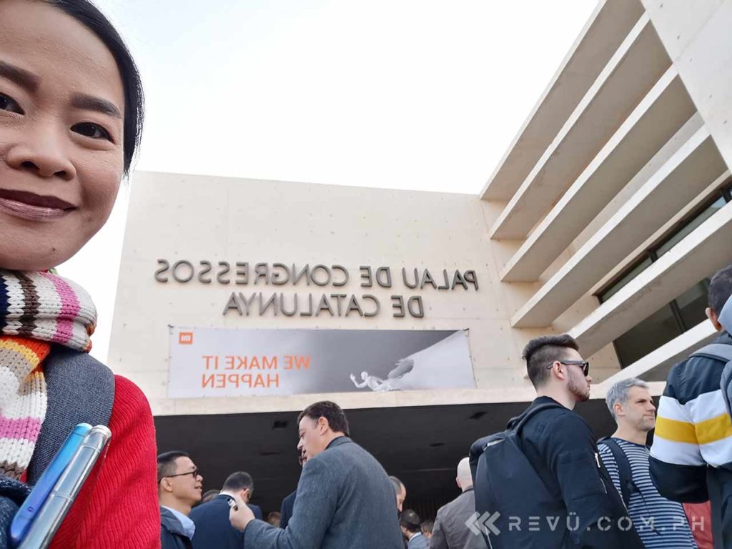 Alora Uy Guerrero at the Xiaomi MWC 2019 launch for Revu Philippines