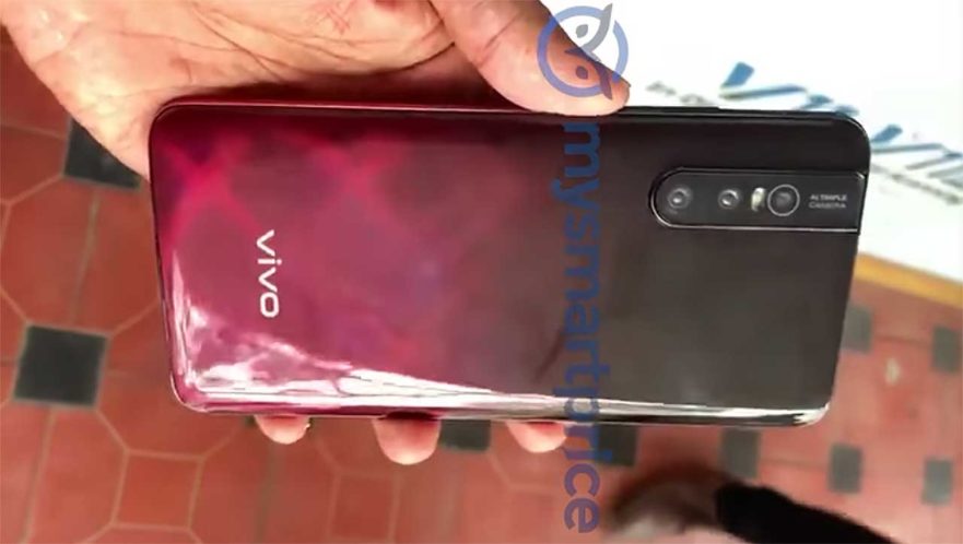 Vivo V15 Pro screenshot from brief hands-on video via Revu Philippines