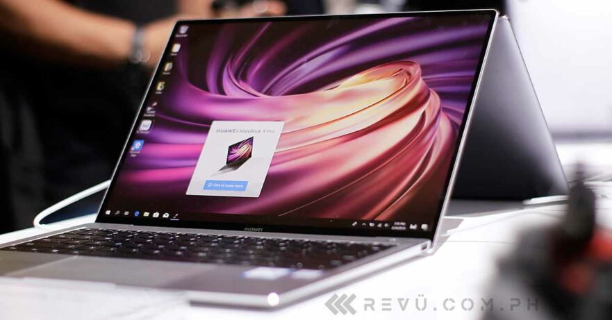 Huawei MateBook X Pro price and specs via Revu Philippines