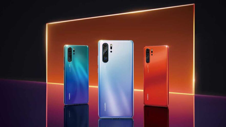 Huawei P30 Pro color variants except the black model, as tweeted by Evan Blass on Revu Philippines